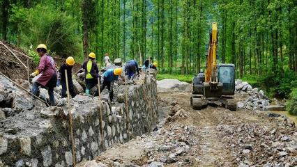 思南:強基礎惠民生 山洪溝治理忙